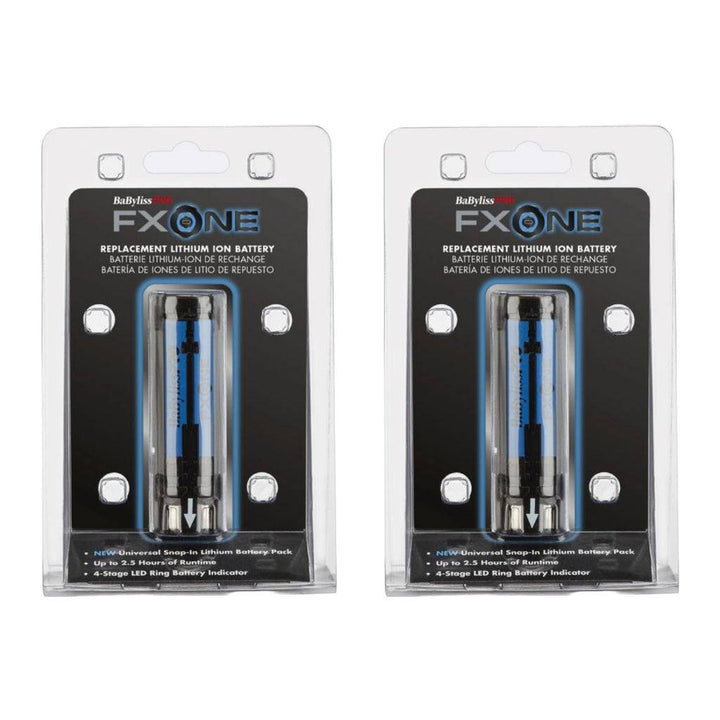 2x BabylissPRO FXOne Replacement Battery FXBB24 (2 Pack) - Barberecho Warehouse