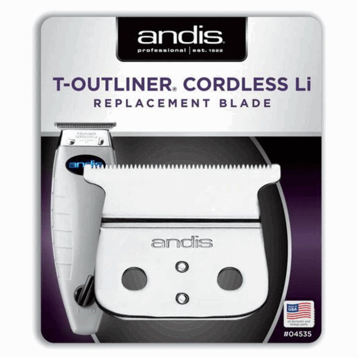 Andis Cordless T - Outliner Li Replacement T - Blade 04535 - Barberecho Warehouse