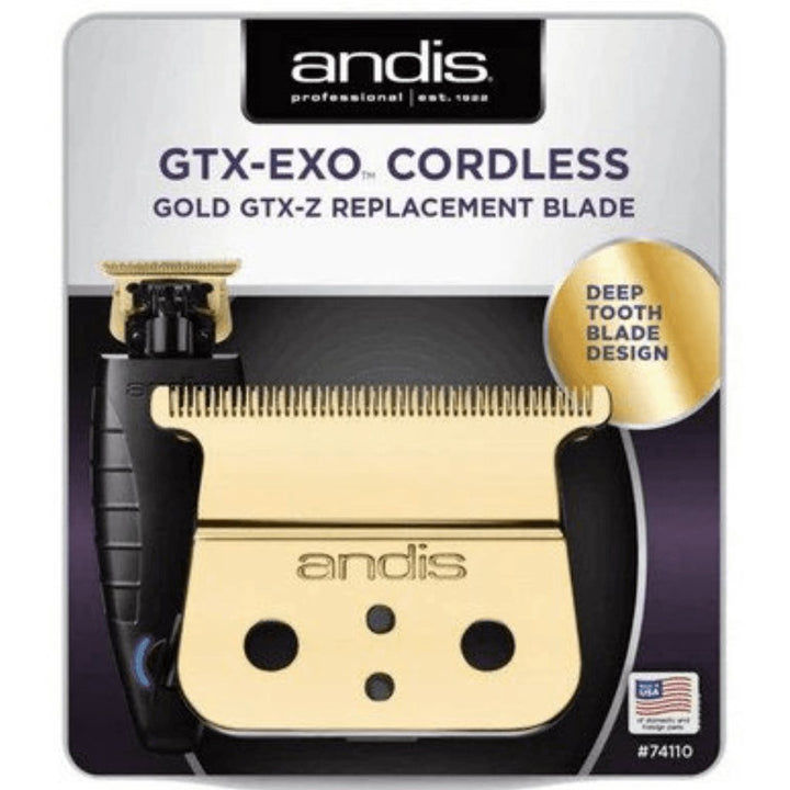 Andis GTX - EXO Cordless Gold GTX - Z Replacement Blade 74110 - Barberecho Warehouse