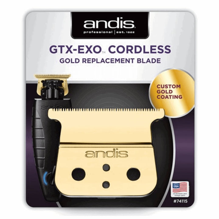 Andis GTX - EXO Cordless Gold Replacement Blade 74115 - Barberecho Warehouse