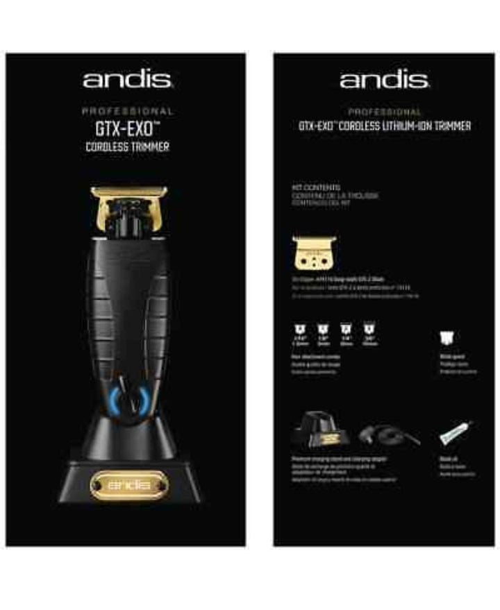 Andis GTX - EXO Cordless Li Trimmer 74150 - Barberecho Warehouse