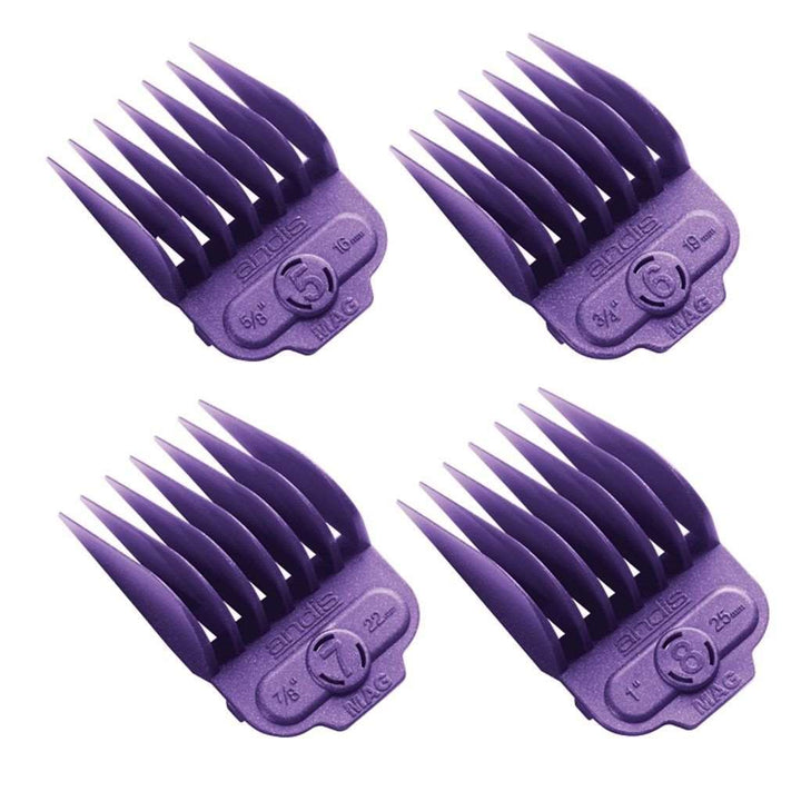 Andis Professional Single Magnetic 4 Pcs Comb Set 66320 - Barberecho Warehouse