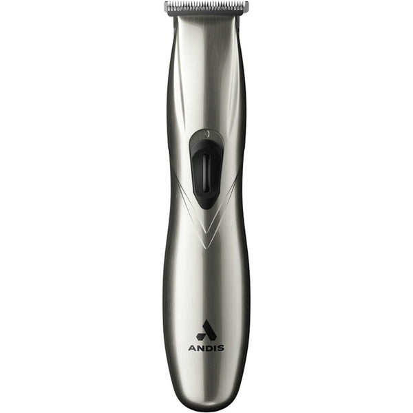 Andis Professional Slimline Pro Li Cordless T - Blade Hair Trimmer D - 8 Chrome 32810 - Barberecho Warehouse