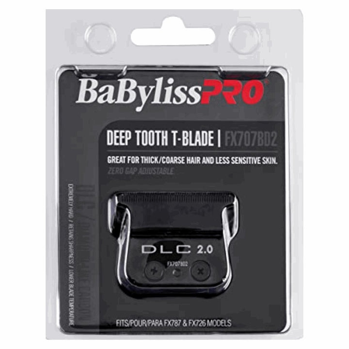 BaBylissPRO Deep Tooth Replacement T - Blade FX707BD2 - Barberecho Warehouse