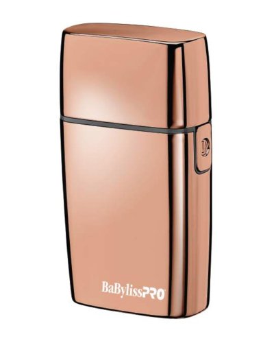 BaBylissPRO FoilFx Cordless Metal Double Foil Shaver (Rose Gold) FXFS2RG - Barberecho Warehouse