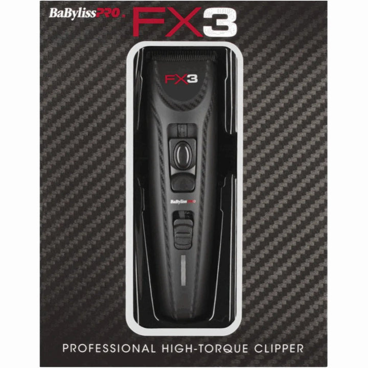 BaBylissPRO FX3 BlackFX Clipper Or Trimmer Or Shaver Or Set - Barberecho Warehouse