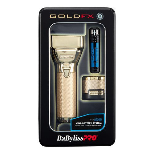 BaBylissPRO Fxone Gold FX Bundle Set, Clipper FX899G & Trimmer FX799G & Shaver FX79FSG Grooming Kit - Barberecho Warehouse