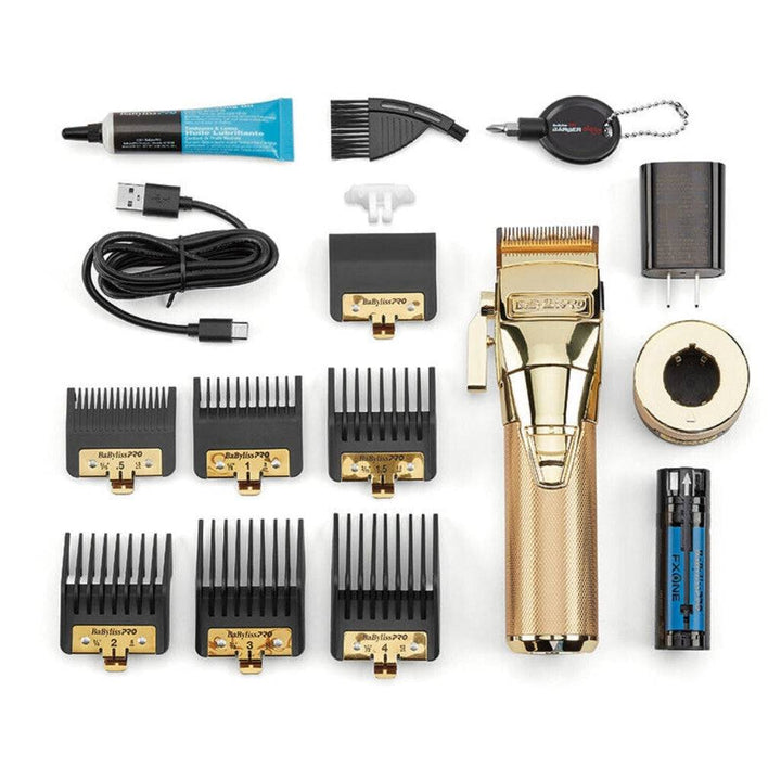 BaBylissPRO Fxone Gold FX Clipper FX899G - Barberecho Warehouse