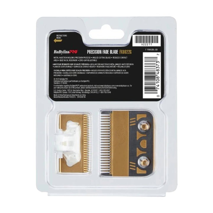 BaBylissPRO Gold Titanium MIM Replacement Fade Blade FX8022G - Barberecho Warehouse