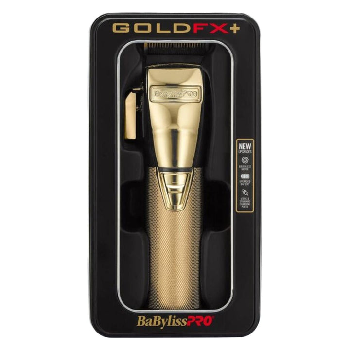 BaBylissPRO GOLDFX+ All - Metal Lithium Clipper FX870NG - Barberecho Warehouse