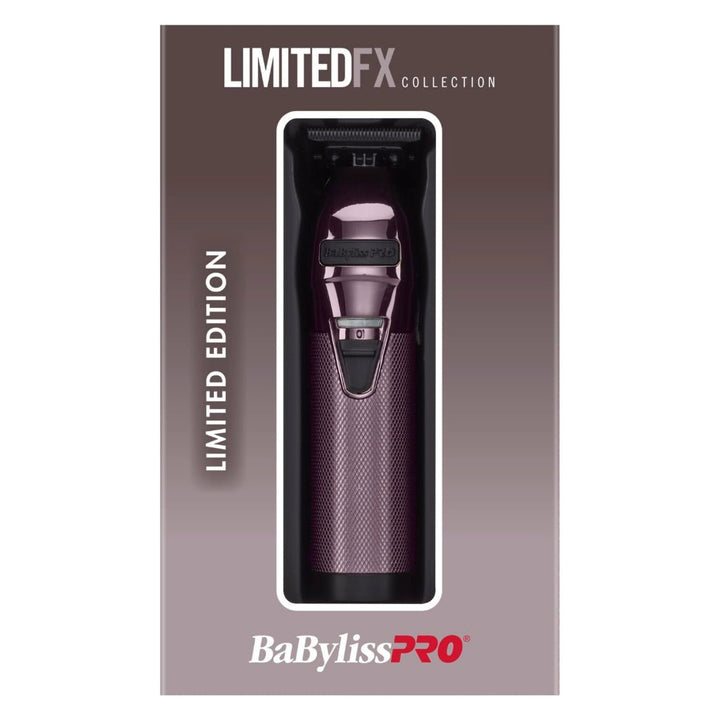 BaBylissPRO Limitedfx Limited Edition Nightfall Collection All - metal Lithium Trimmer FX787NP - Barberecho Warehouse