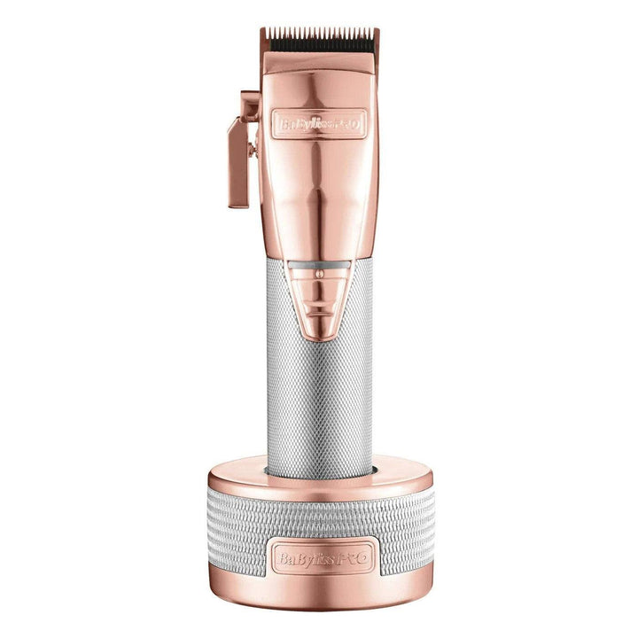 BaBylissPRO ROSEFX Clipper Or Trimmer Charging Stand Base (Rose Gold) - Barberecho Warehouse