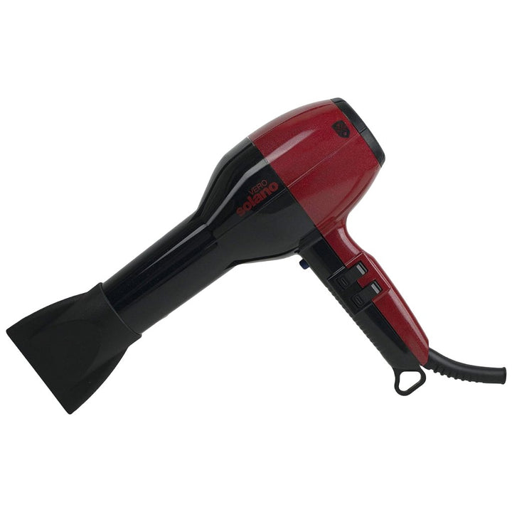 Solano Vero Rosso Dryer 1600W Speed Drying MET Certified Z - SOLVERORODRYER - Barberecho Warehouse