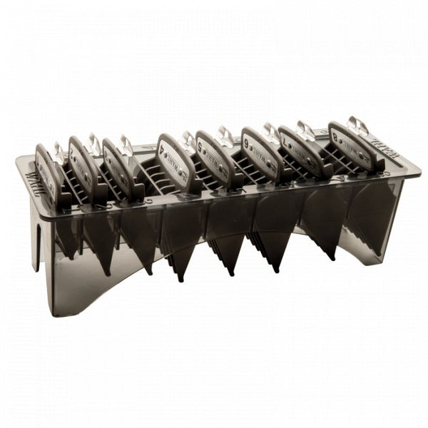 Wahl Professional 8 Pack Premium Cutting Guides 1 - 8 with Organizer 03171 - 500 - Barberecho Warehouse