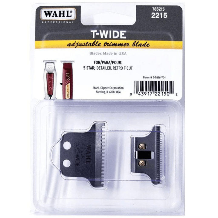 Wahl Professional T - Wide Adjustable Trimmer Replacement Blade 02215 - Barberecho Warehouse